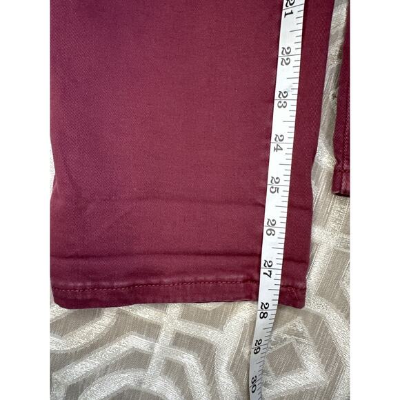 Torrid Women's Straight Leg Pants in Burgundy - Picture 6 of 8